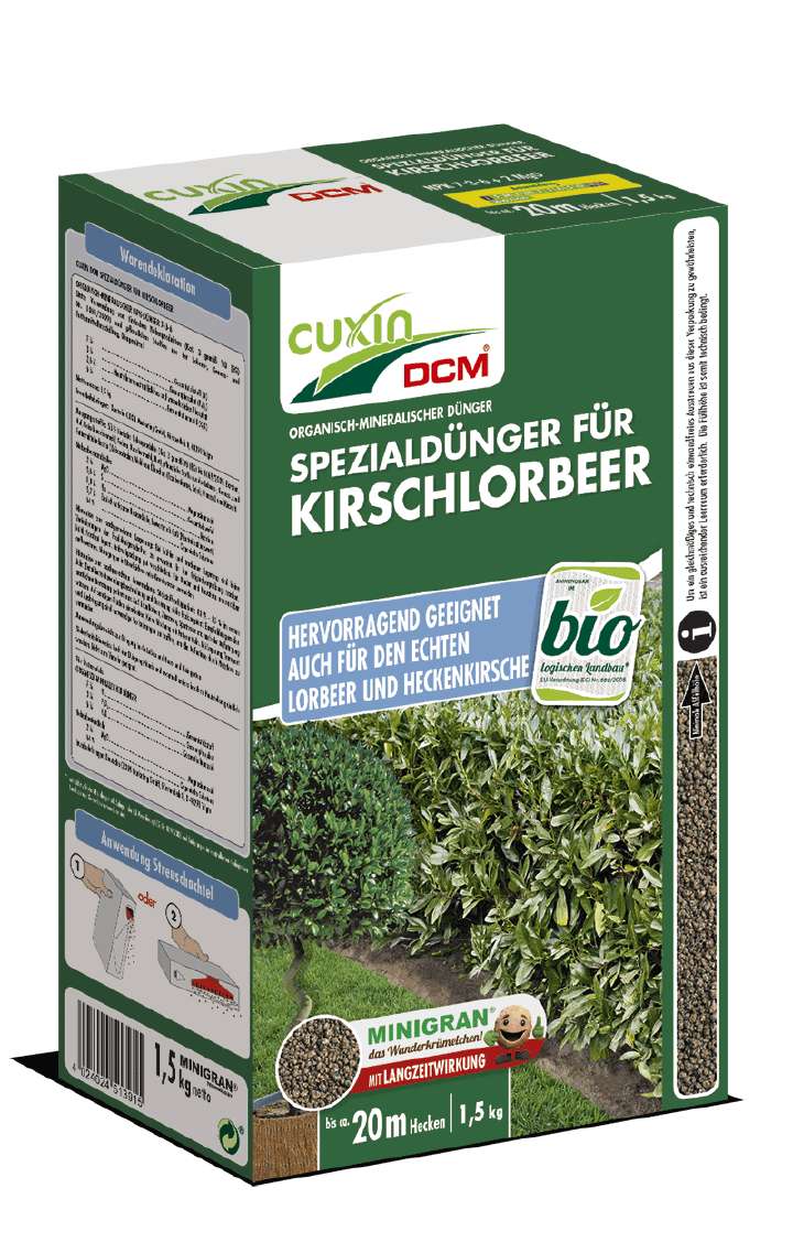 CUXIN DCM Spezialdünger für Kirschlorbeer
